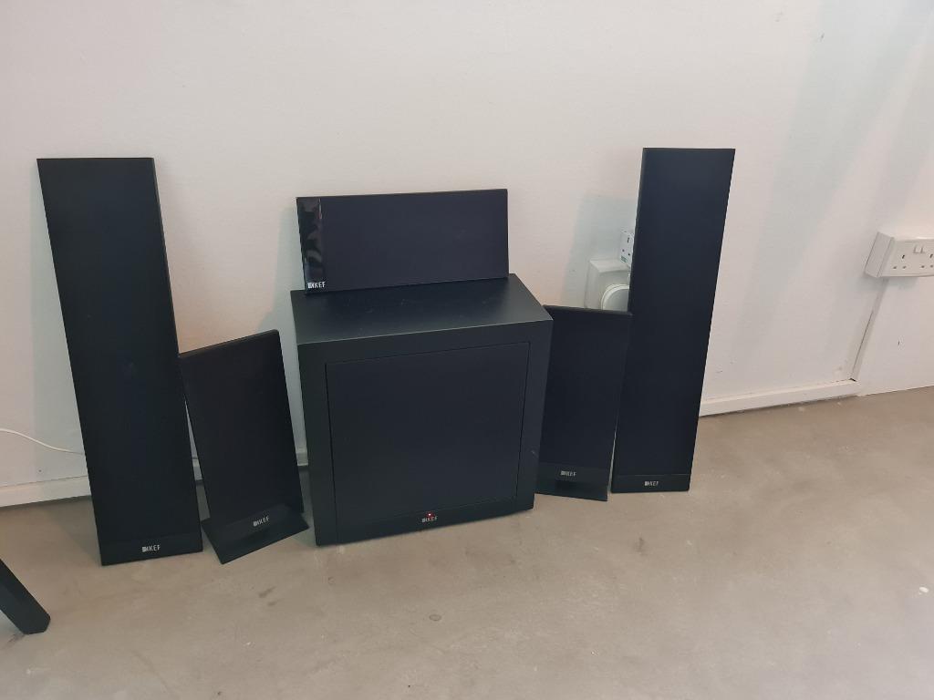 Kef TSeries 5.1 Home Theatre Speaker System, Audio, Soundbars, Speakers & Amplifiers on Carousell