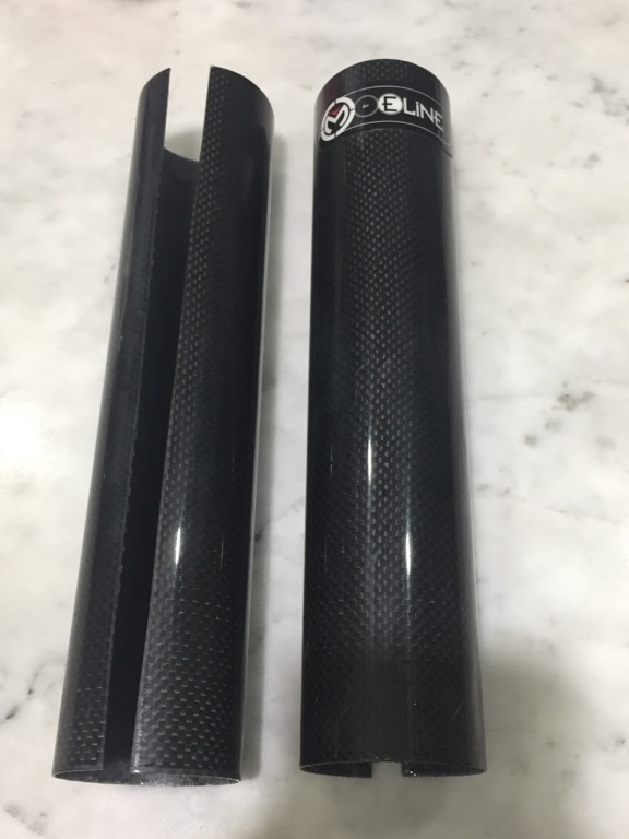 KTM, Beta, Yamaha Carbon Fiber Fork Guard, Motorcycles, Motorcycle