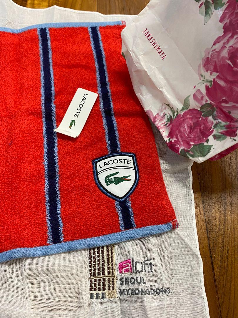 Lacoste Handkerchief Naraya Pouch ETC Luxury Accessories on