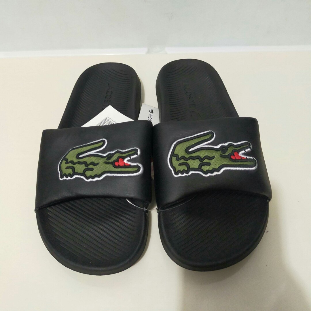 lacoste slippers