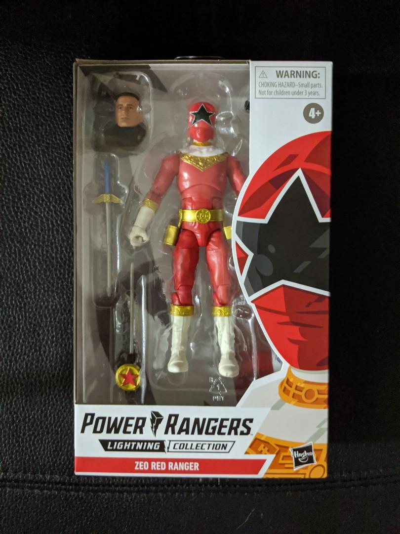 Power Rangers Lightning Collection LORD DRAKKON & ZEO Red Ranger TOMMY lot of 2 