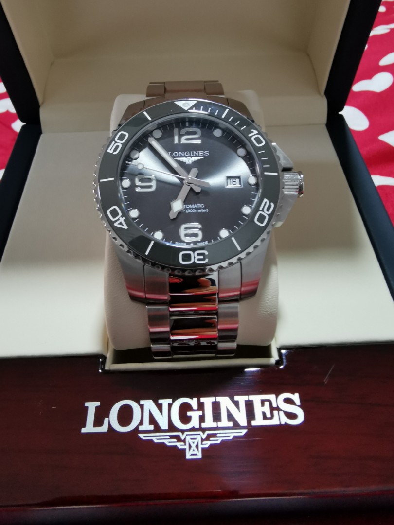 Longines Hydroconquest Sunray Grey 