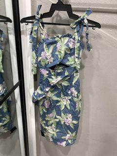 Lowela Floral Cut Out Dress