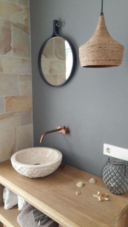 Marble Wash basin beige cream colour