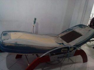 Massage bed reupholster