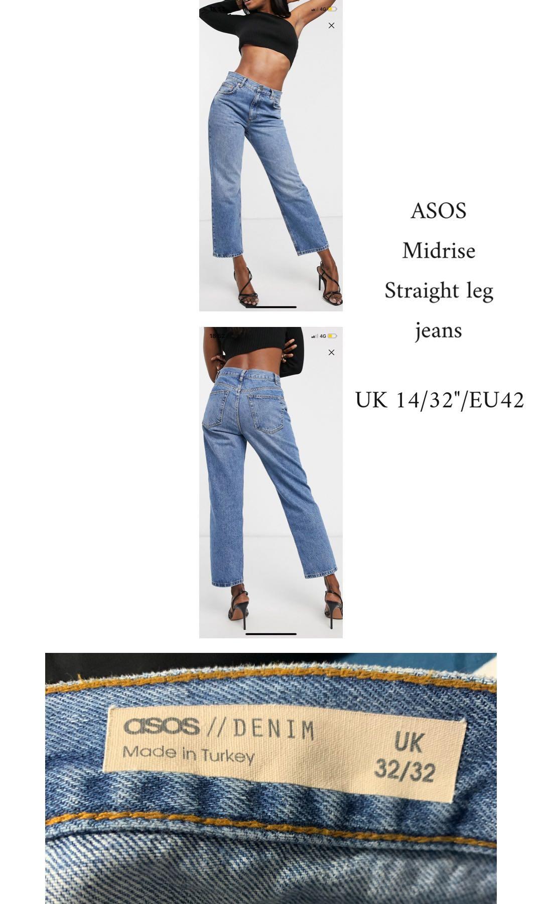 straight leg jeans uk