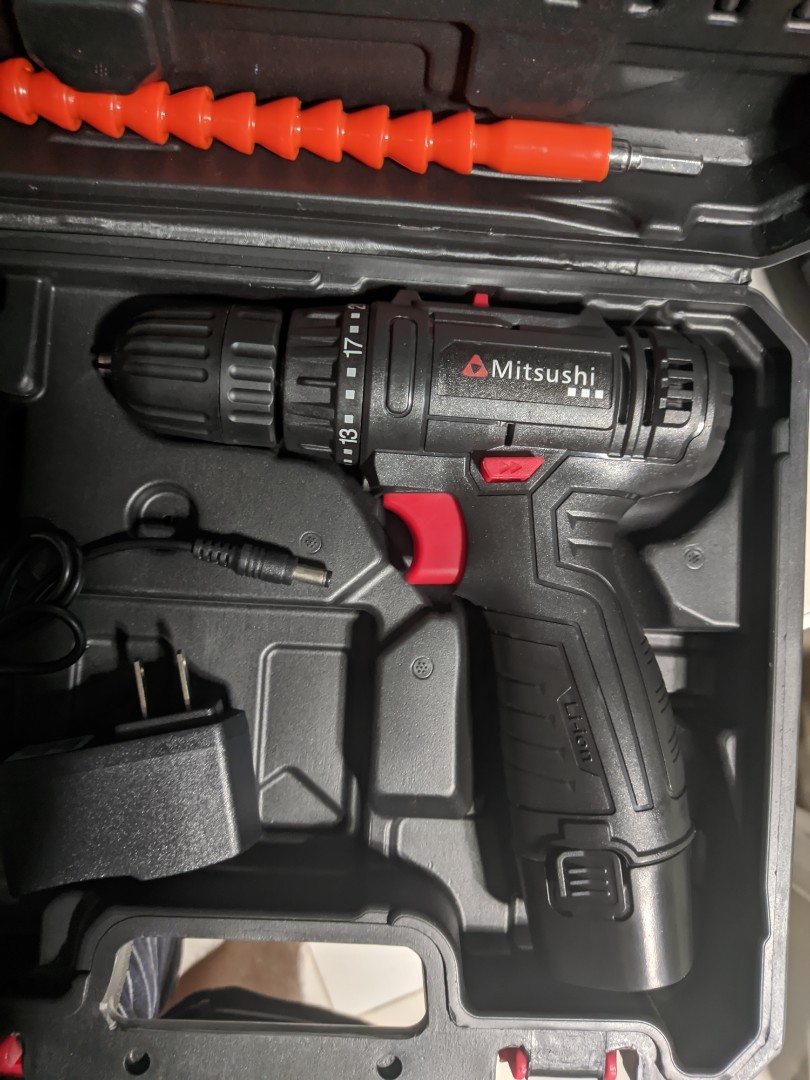 Mitsushi Cordless Drill Furniture Home Living Cleaning