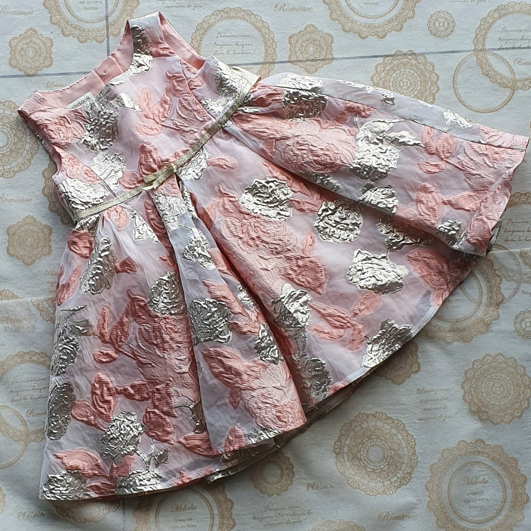 monsoon peach dress