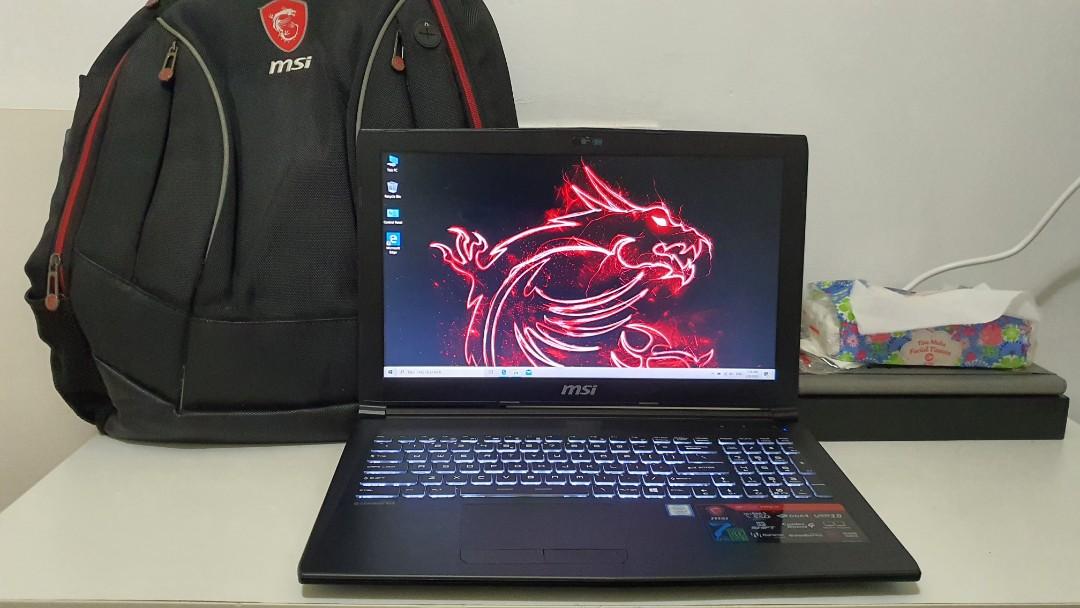 Msi I7 7th Generation Laptop With High Specs 12 Gb Ddr4 Ram Nvidia Gtx 1050ti Electronics Computers Laptops On Carousell