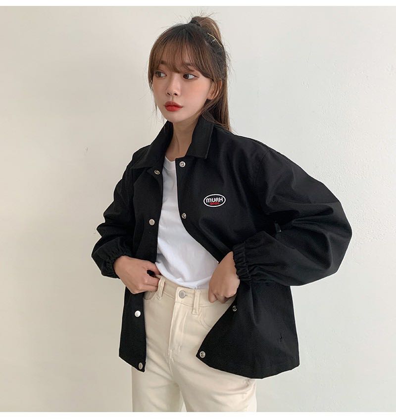 cotton coach jacket