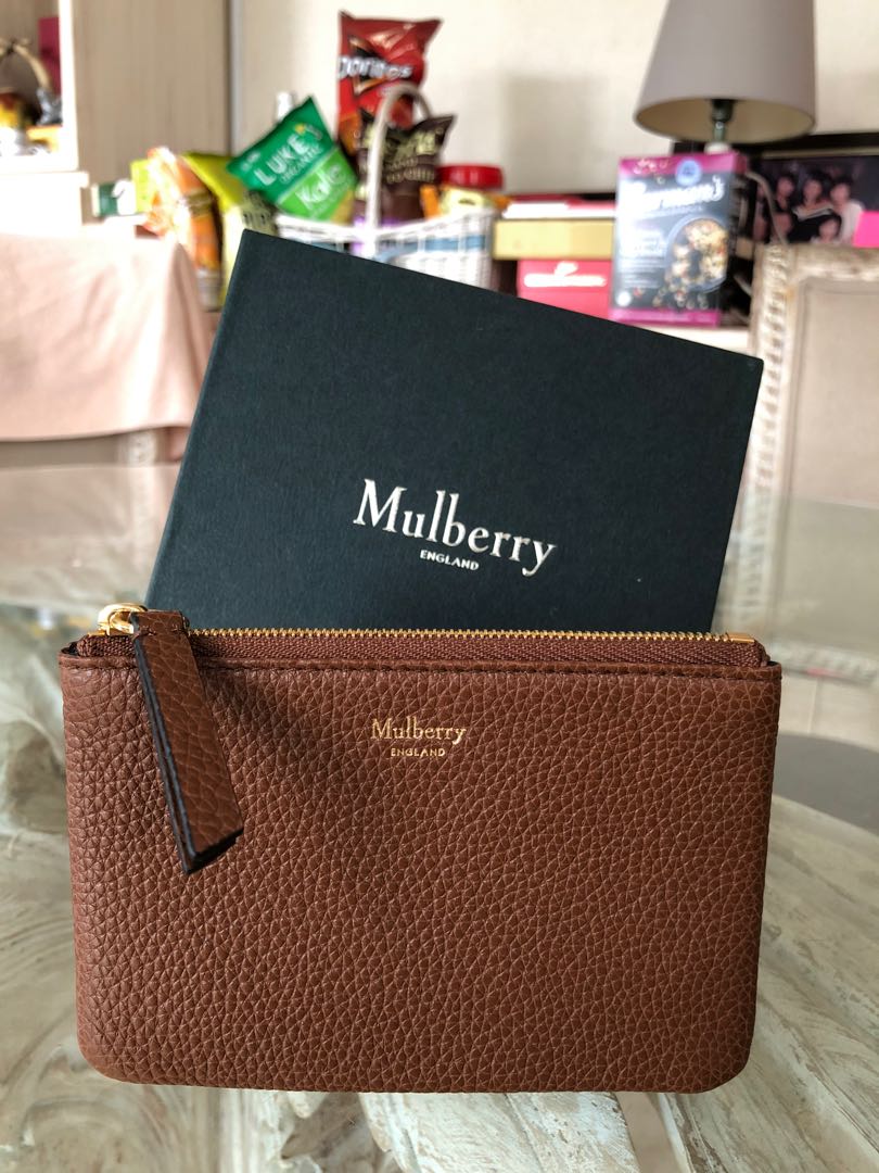 Mulberry Zip Coin Pouch  REVIEW & WHAT FITS 