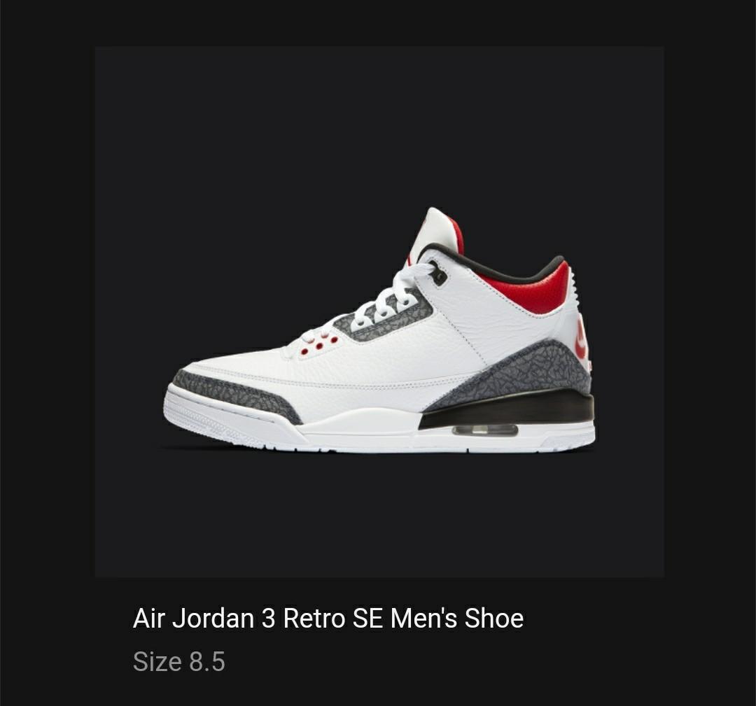 jordan 3 size 5