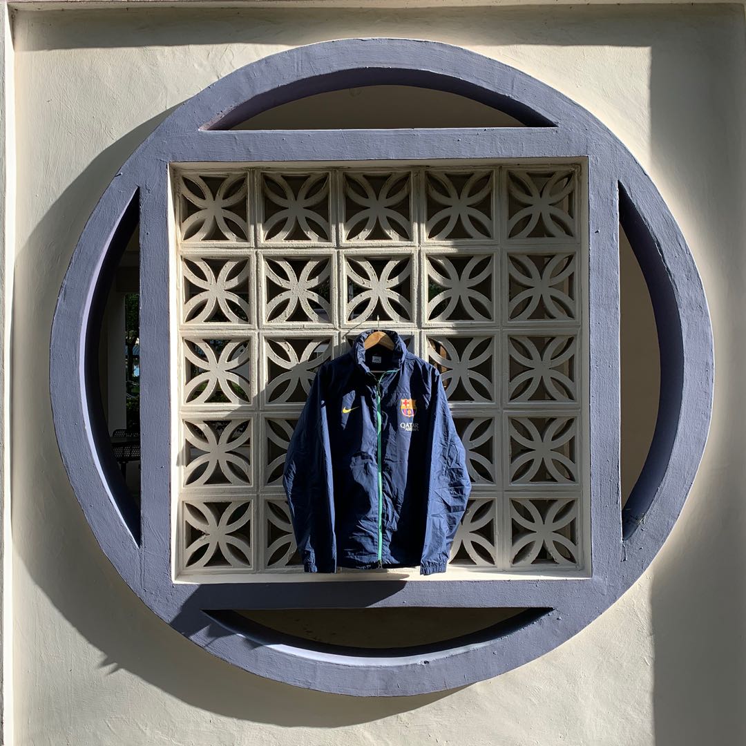 nike fc barcelona windbreaker