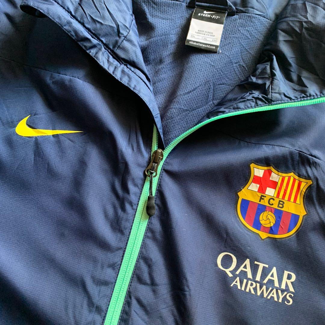nike fc barcelona windbreaker
