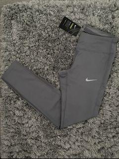 Nike Grey Mesh Leggings SZ S