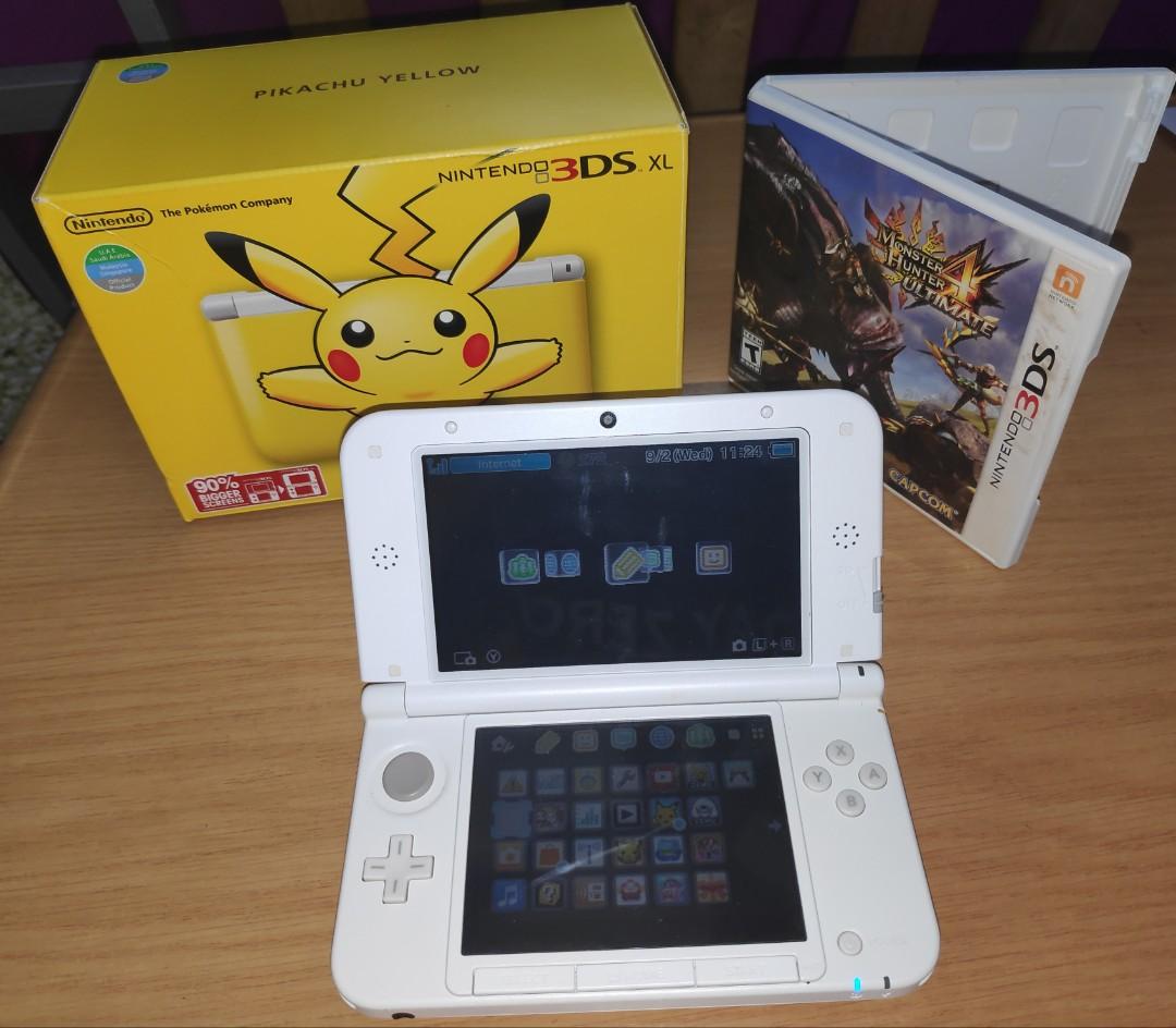 Nintendo 3ds Xl Pikachu Edition Toys Games Video Gaming Consoles On Carousell