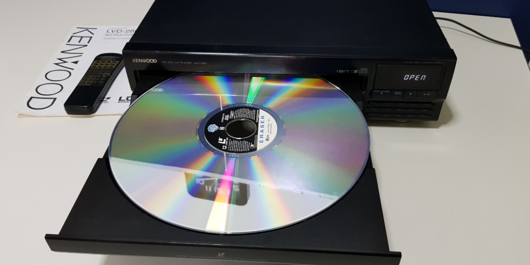 Kenwood Laserdisc Player LVD280 (vintage), Audio, Soundbars, Speakers