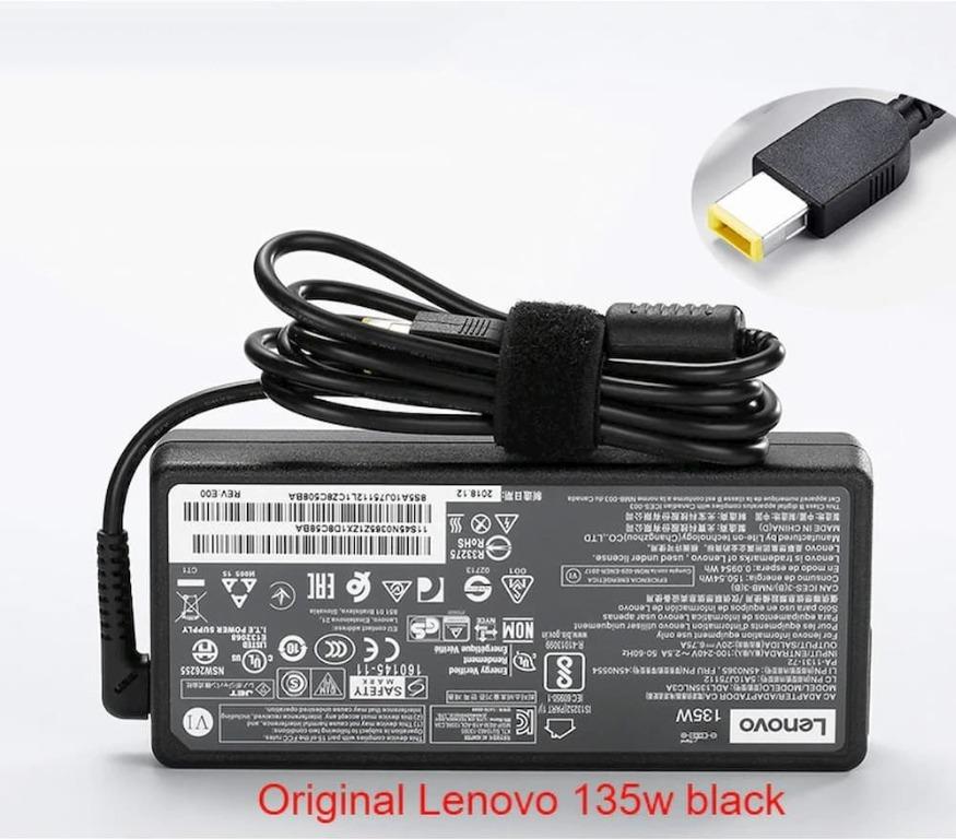 Original Lenovo 20v 6 75a 135w Usb Adl135nlc3a Power Supply Laptop Ac Adapter Charger Compatible With Thinkpad T440p T550p Lenovo Y700 Y40 Y50 Y70 R720 15ikbn Singapore Safety Mark Electronics Computer Parts