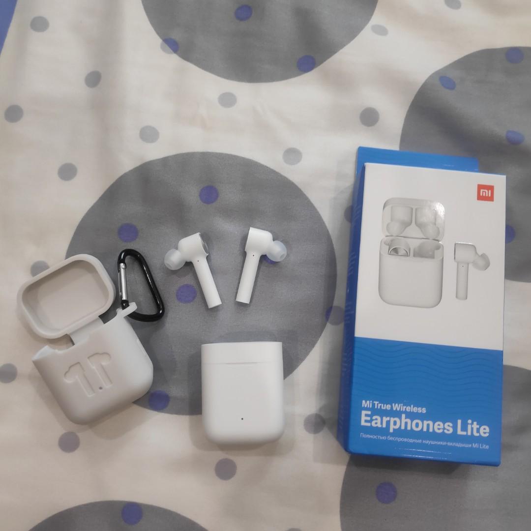 Original Xiaomi Mi True Wireless Headphone Lite TWS Bluetooth 5.0 In Ear Headphones White WITH CASING