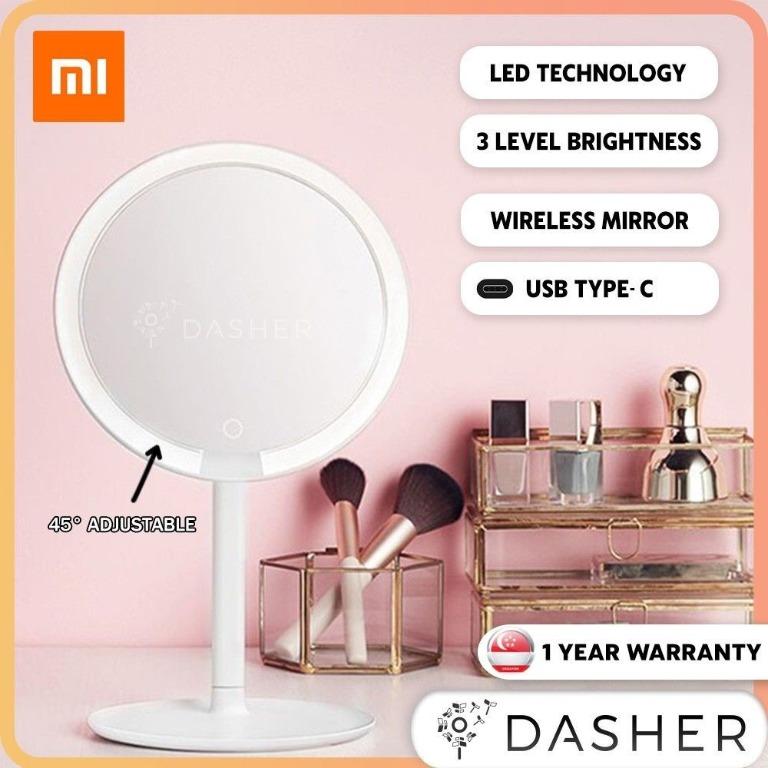 Original Xiaomi Mijia Led Makeup Mirror Desktop Light Portable Folding Lighter Professional Make Up Cosmetic Electronics Others On Carousell Free delivery and returns on ebay plus items for plus members. carousell