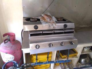 Parilla gas griller and stove