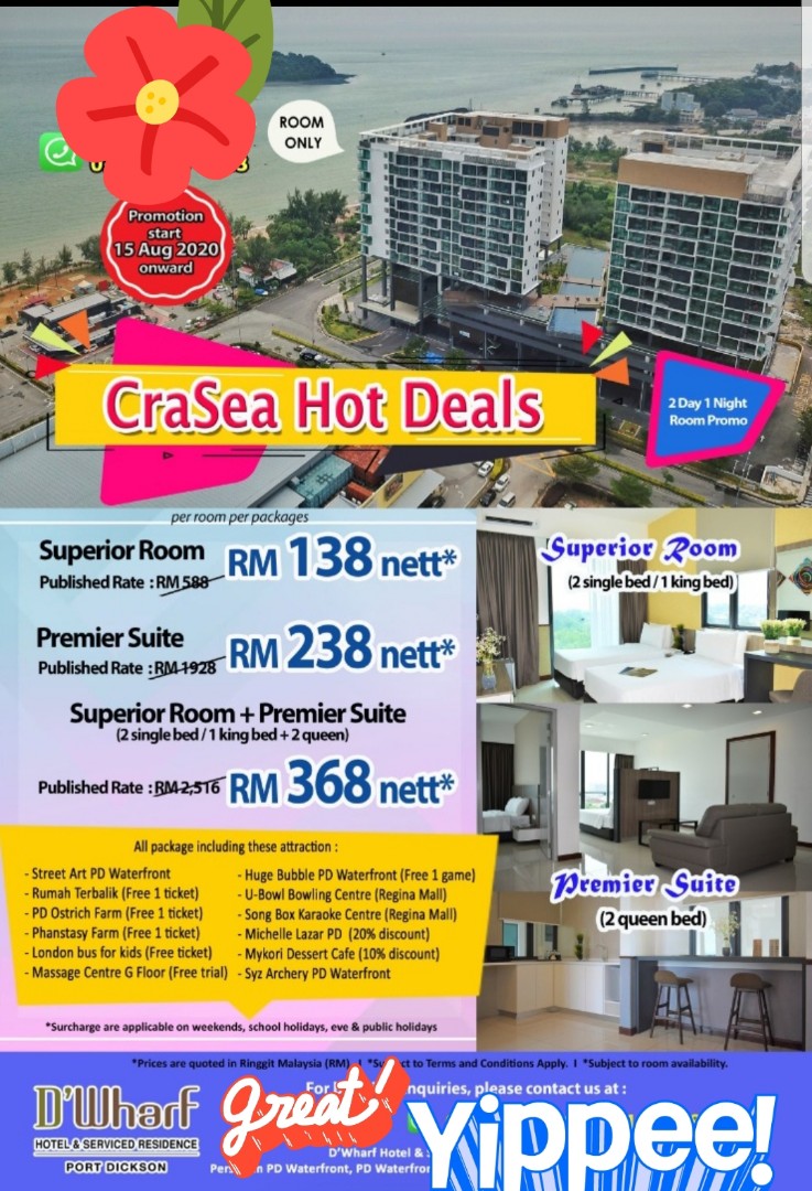 PD HOTEL PROMO VOUCHER, Tickets & Vouchers, Vouchers on Carousell