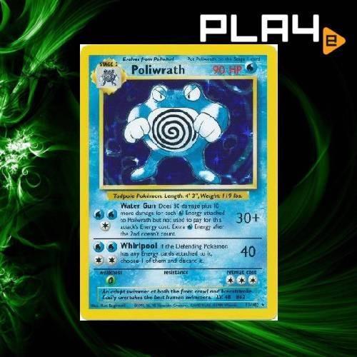Pokemon Poliwrath - 13/102 - Holo Unlimited Card, Hobbies & Toys, Toys &  Games on Carousell