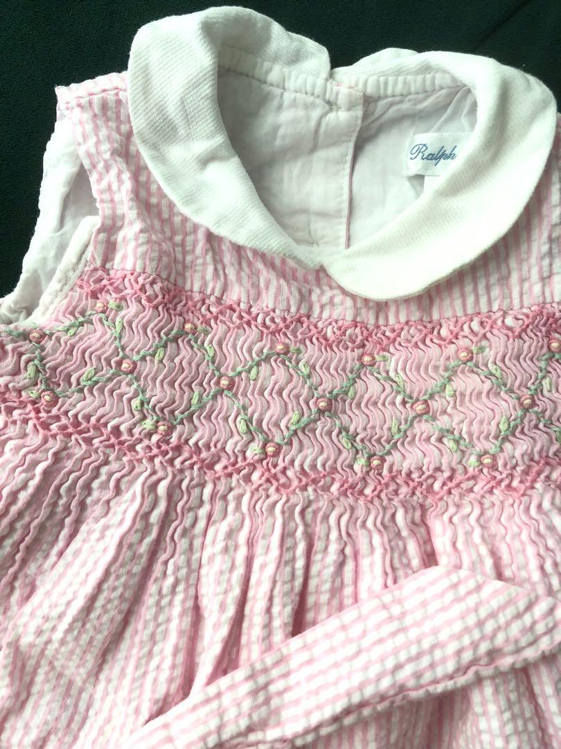 Ralph Lauren Pink Dress (Category: Babies & Kids Fashion) located in Mandaluyong City. Submitted by thrifterr (Listing ID 1032594394, Image 1). Description: .