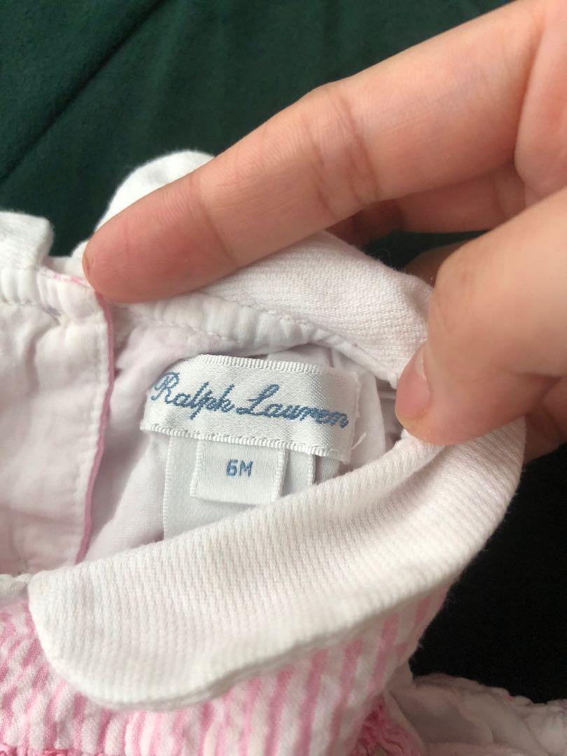 Ralph Lauren Pink Dress (Category: Babies & Kids Fashion) located in Mandaluyong City. Submitted by thrifterr (Listing ID 1032594394, Image 3). Description: .
