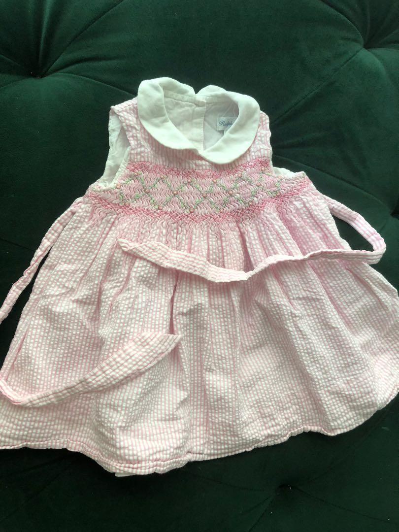 Ralph Lauren Pink Dress (Category: Babies & Kids Fashion) located in Mandaluyong City. Submitted by thrifterr (Listing ID 1032594394, Image 2). Description: .