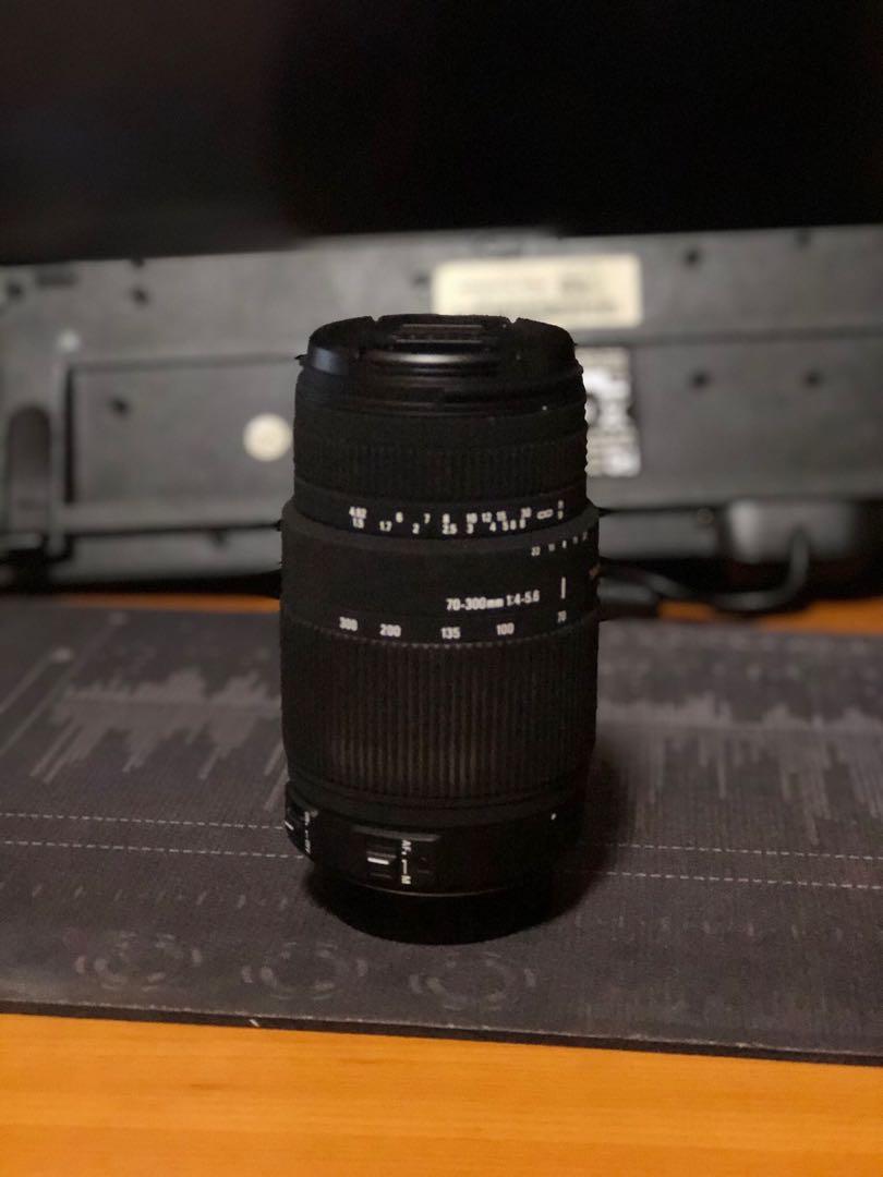 Sigma 70 300mm F 4 5 6 Dg Macro Lens Pentax Af Photography Lenses On Carousell