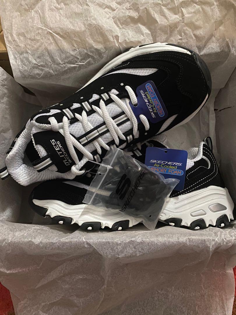 Skechers d'lites 2 mens silver online