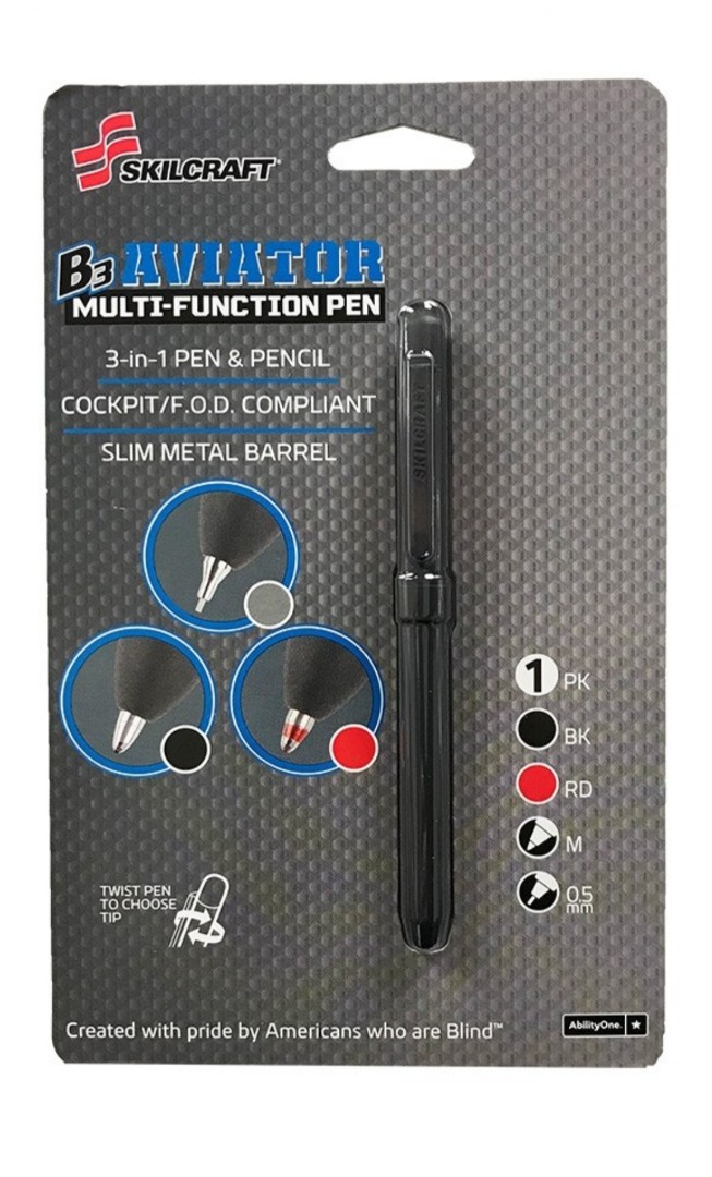 SKILCRAFT B3 AVIATOR MULTIFUNCTION PEN FOR PILOTS AND ENGINEERS, Everything Else on Carousell