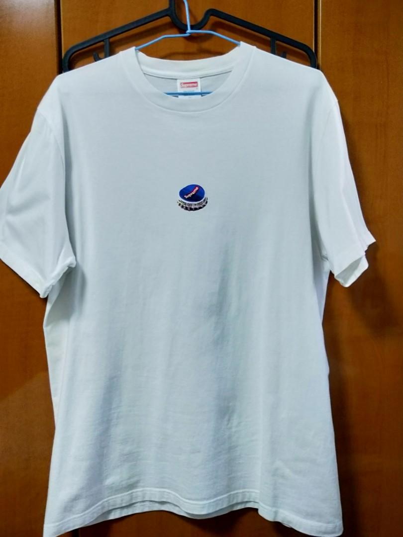 買い新作supreme 18aw bottle cap Tee L サイズ Tシャツ/カットソー(半袖/袖なし)