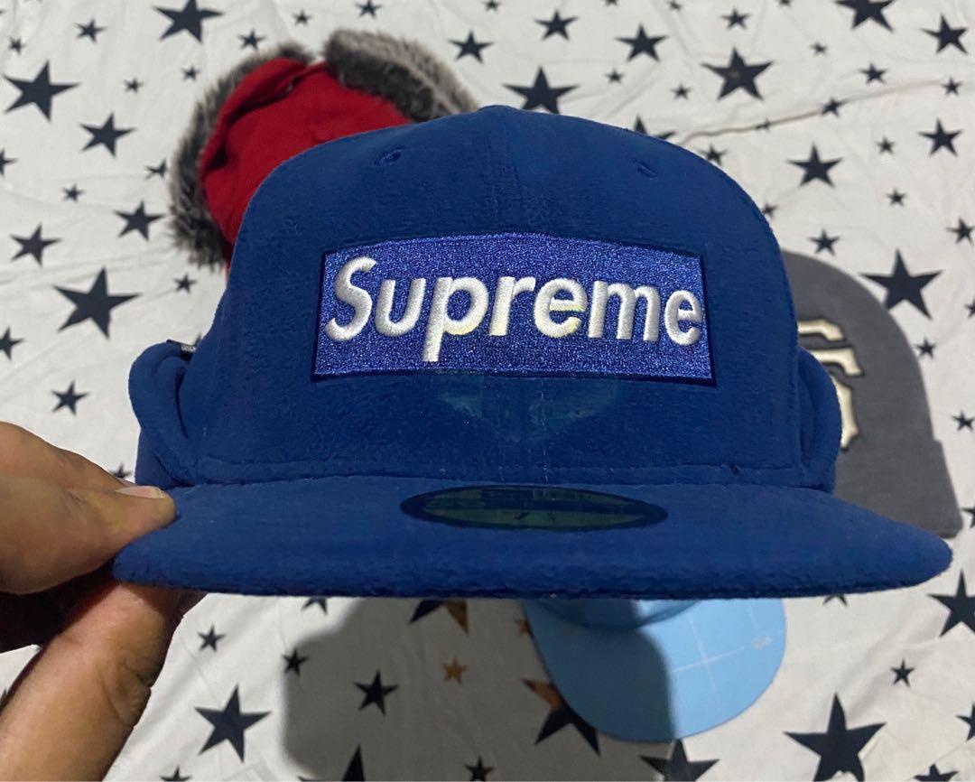 Supreme polartec ear top flap new era