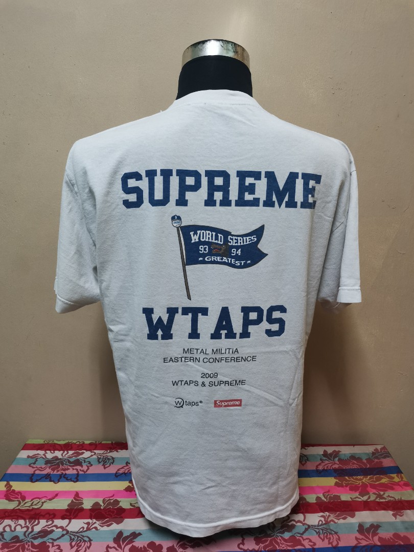Supreme x Wtaps tshirt, Men's Fashion, Tops & Sets, Tshirts & Polo
