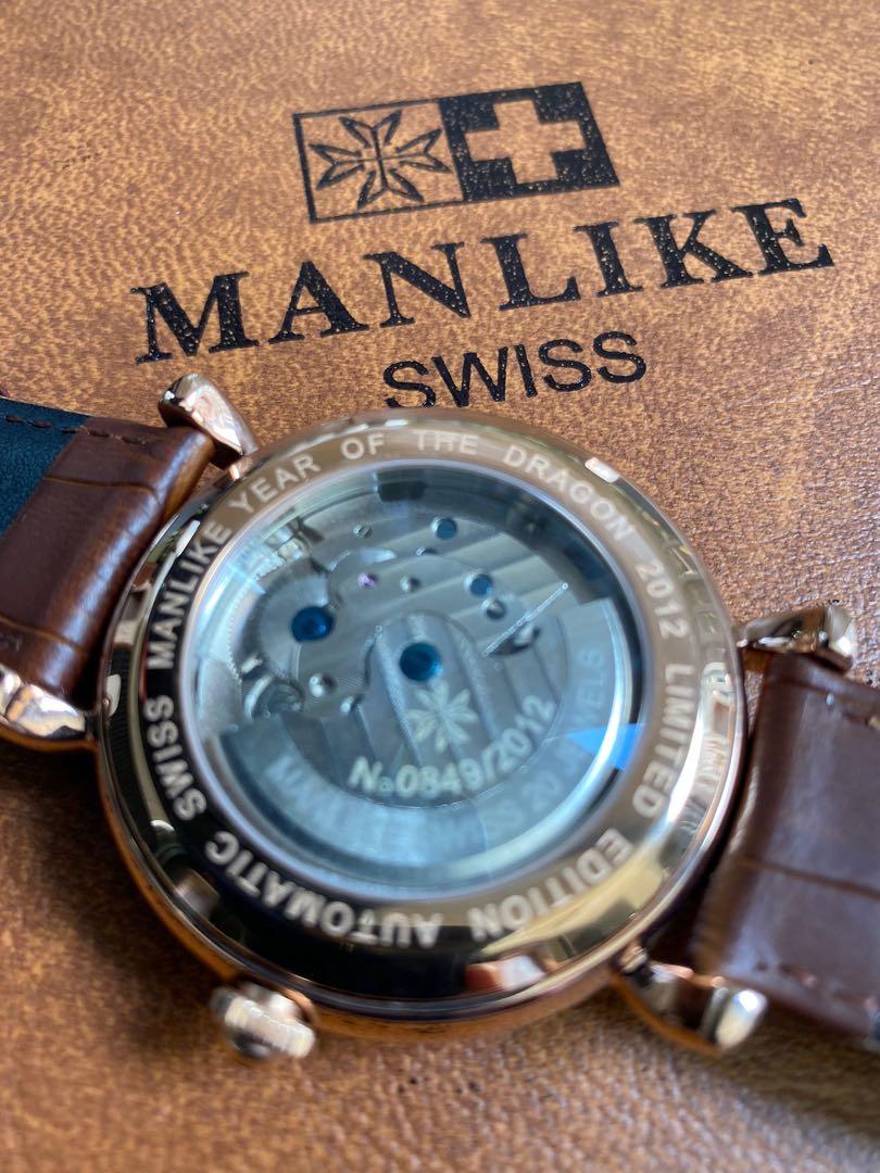 Manlike watch outlet limited edition