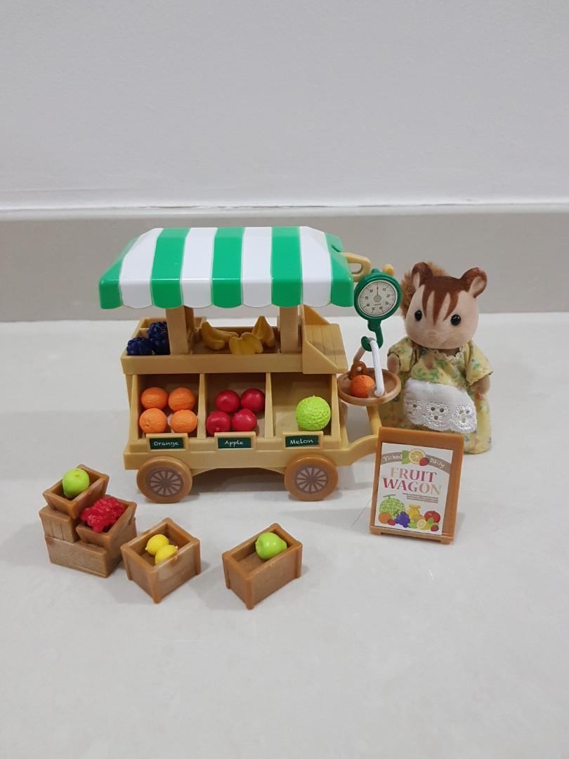 sylvanian fruit wagon