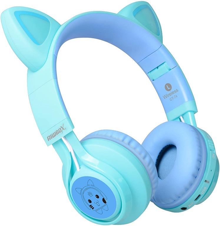 kids wireless headphones with microphone
