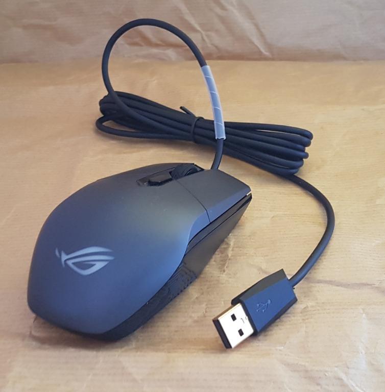 The Asus Strix Impact Gaming Mouse Asus Computer Germany Republic Of Games For Gamers For Hobbyist A Souvenir A Memento A Memorabilia Logo Will Light Up And Changes Colour Electronics Others On