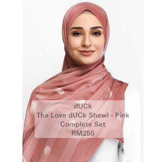The Love Duck Shawl - Pink