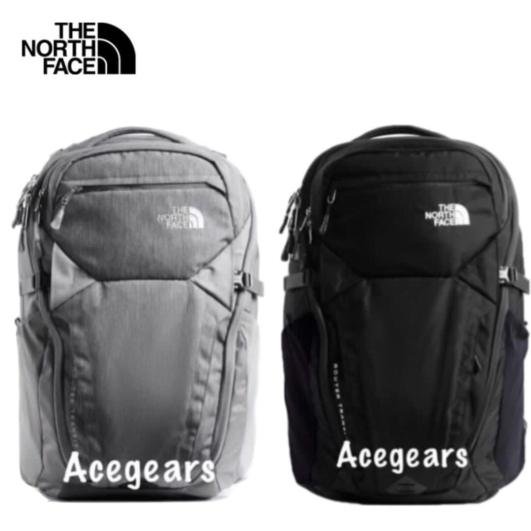 Purper taart opgroeien THE NORTH FACE ROUTER | ROUTER TRANSIT BACKPACK | DAYPACK | LATEST VERSION  Color : TNF BLACK | TNF MEDIUM GREY HEATHER / ZINC GREY, Men's Fashion,  Bags, Belt bags, Clutches and Pouches on Carousell