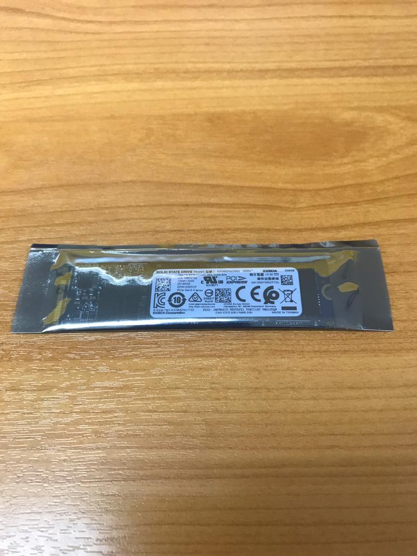 Kxg60znv256g nvme sale toshiba 256gb