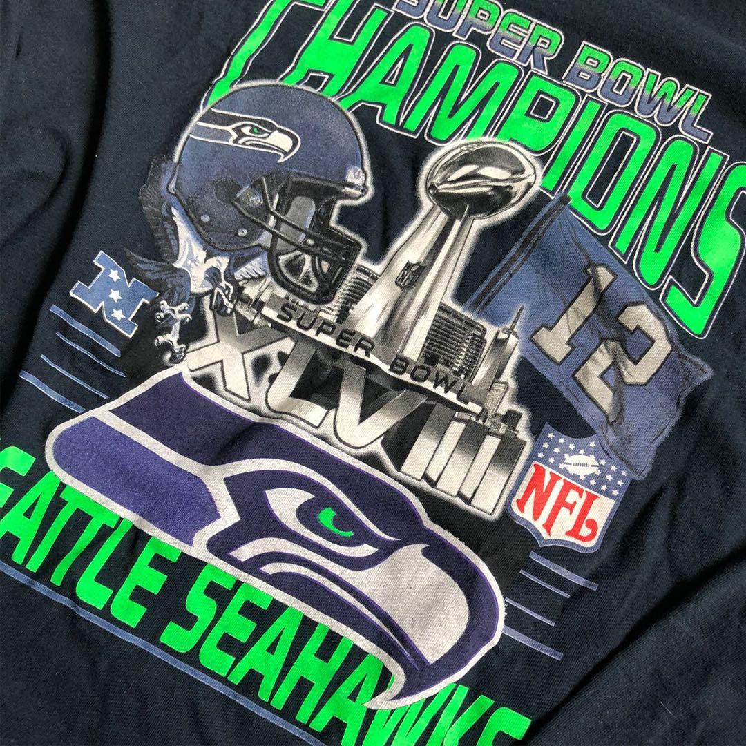 Super Bowl Logo der Seahawks