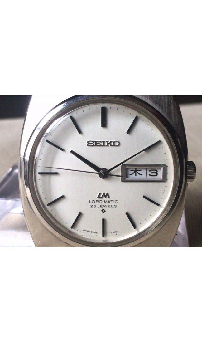 Vintage Seiko 5606-7130, Luxury, Watches on Carousell