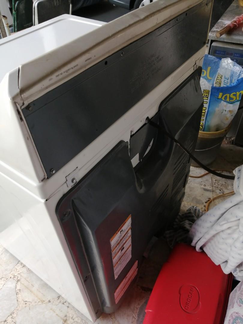 Whirlpool Heavy Duty Gas Dryer 110v 10kg, TV & Home Appliances, Washing