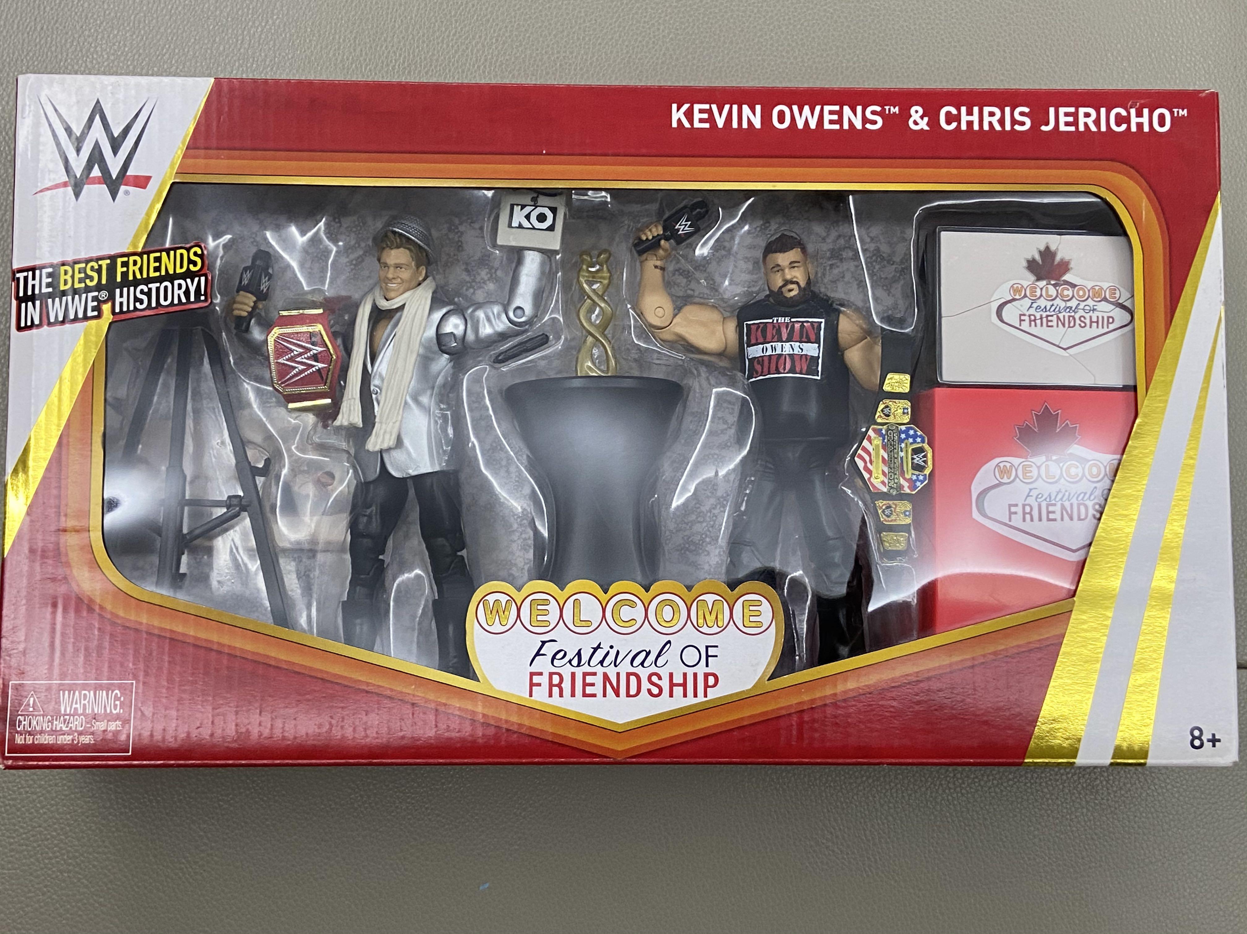 WWE Mattel Epic Moments Elite Chris Jericho Y2J Kevin Owens Festival of Friendship