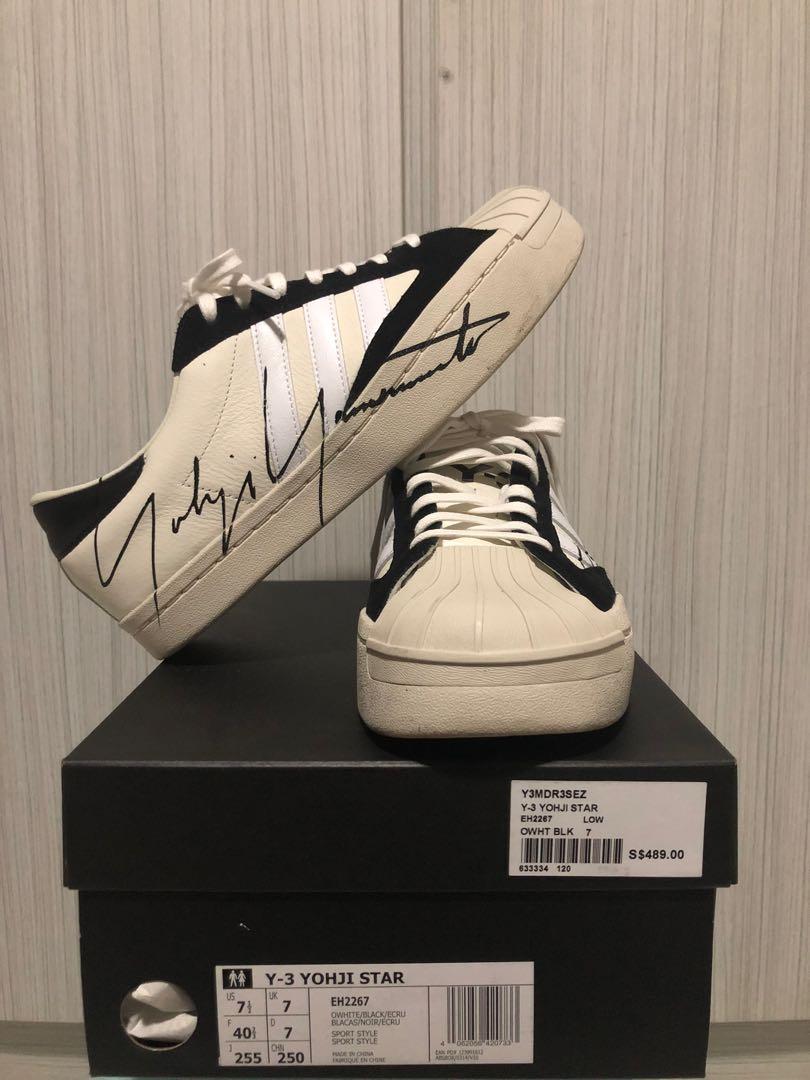 Y3 Yohji Yamamoto star, Men's Fashion, Footwear, Sneakers on Carousell