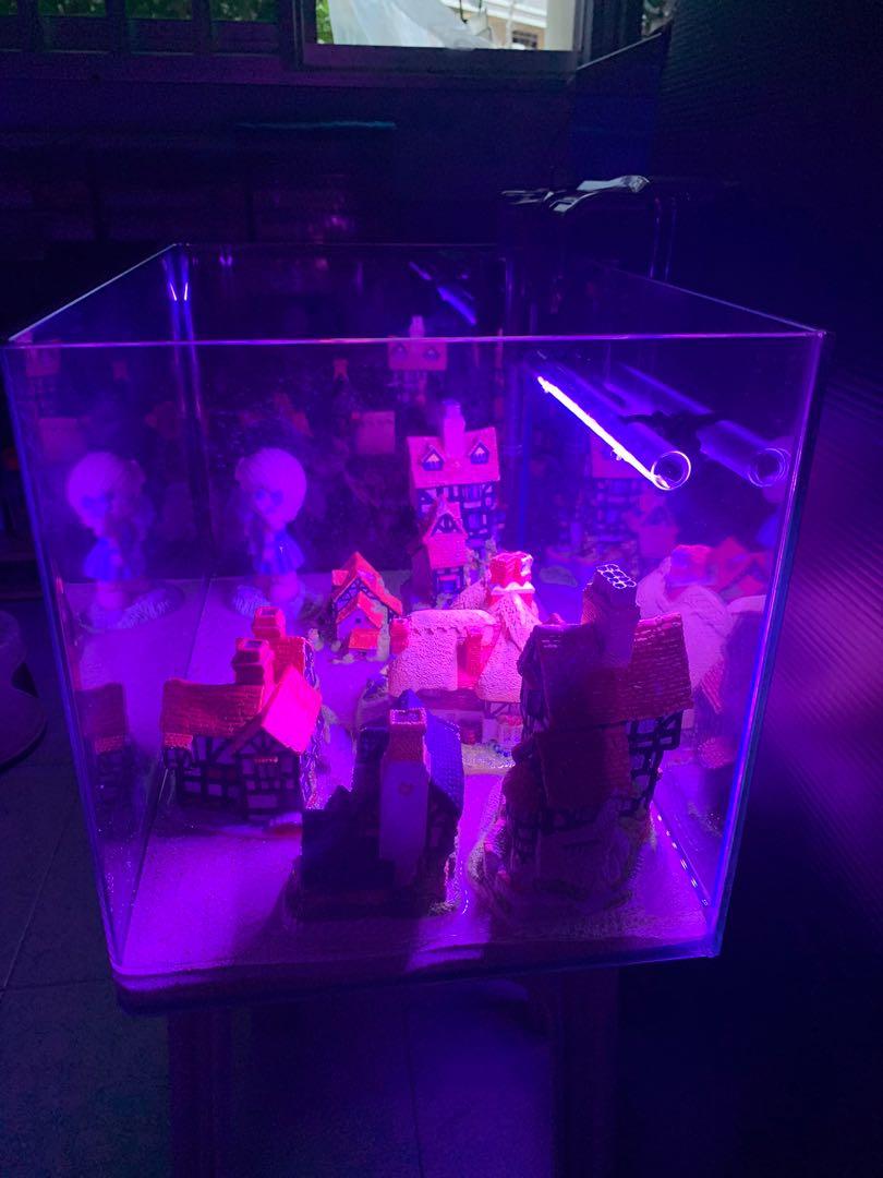 45x29x30 curved fish tank for sale., Pet Supplies, Homes & Other Pet