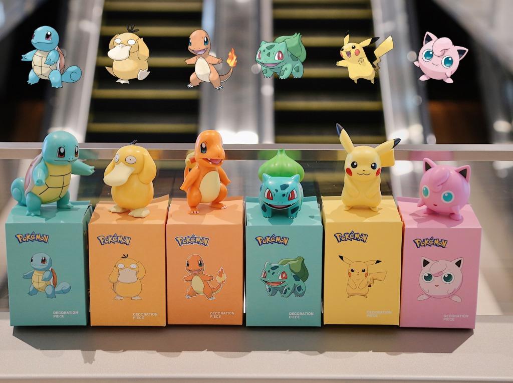 6pcs Pokemon Go 8cm Figure Toys Set Toys Games Action Figures Collectibles On Carousell